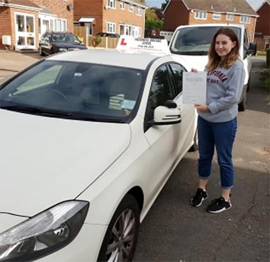 Automatic Driving Lessons Pelsall - Imogen